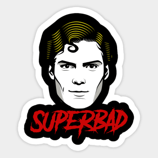 SUPERBAD MAN Sticker